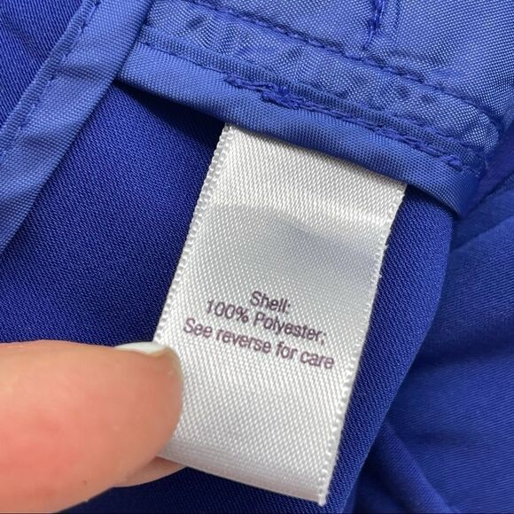 Jennifer Lopez Cobalt Blue Pleated Shorts Sz 2 - Picture 12 of 14